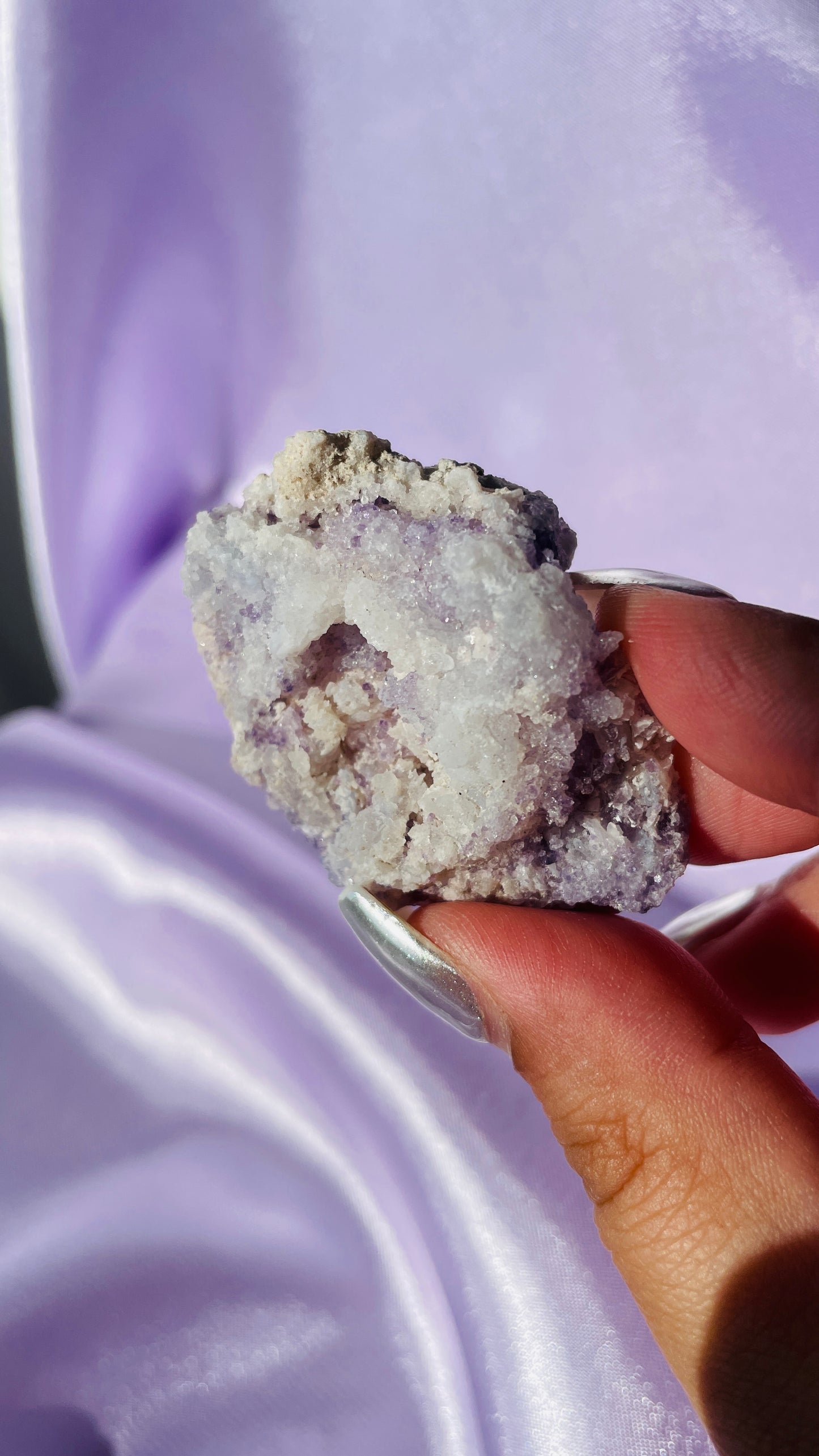 Spirit Flower Geodes (Fluorite & Chalcedony)