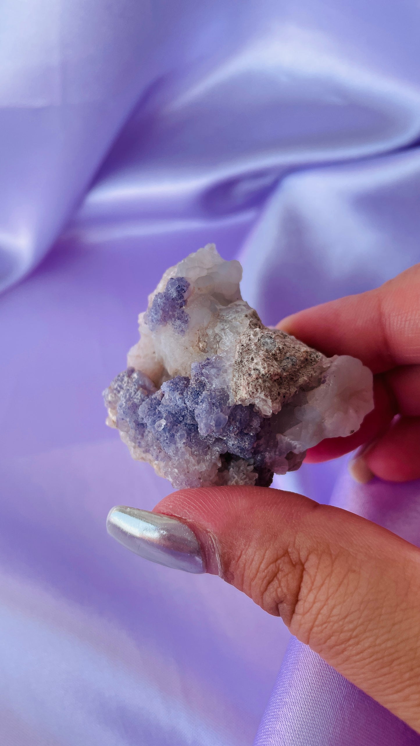 Spirit Flower Geodes (Fluorite & Chalcedony)