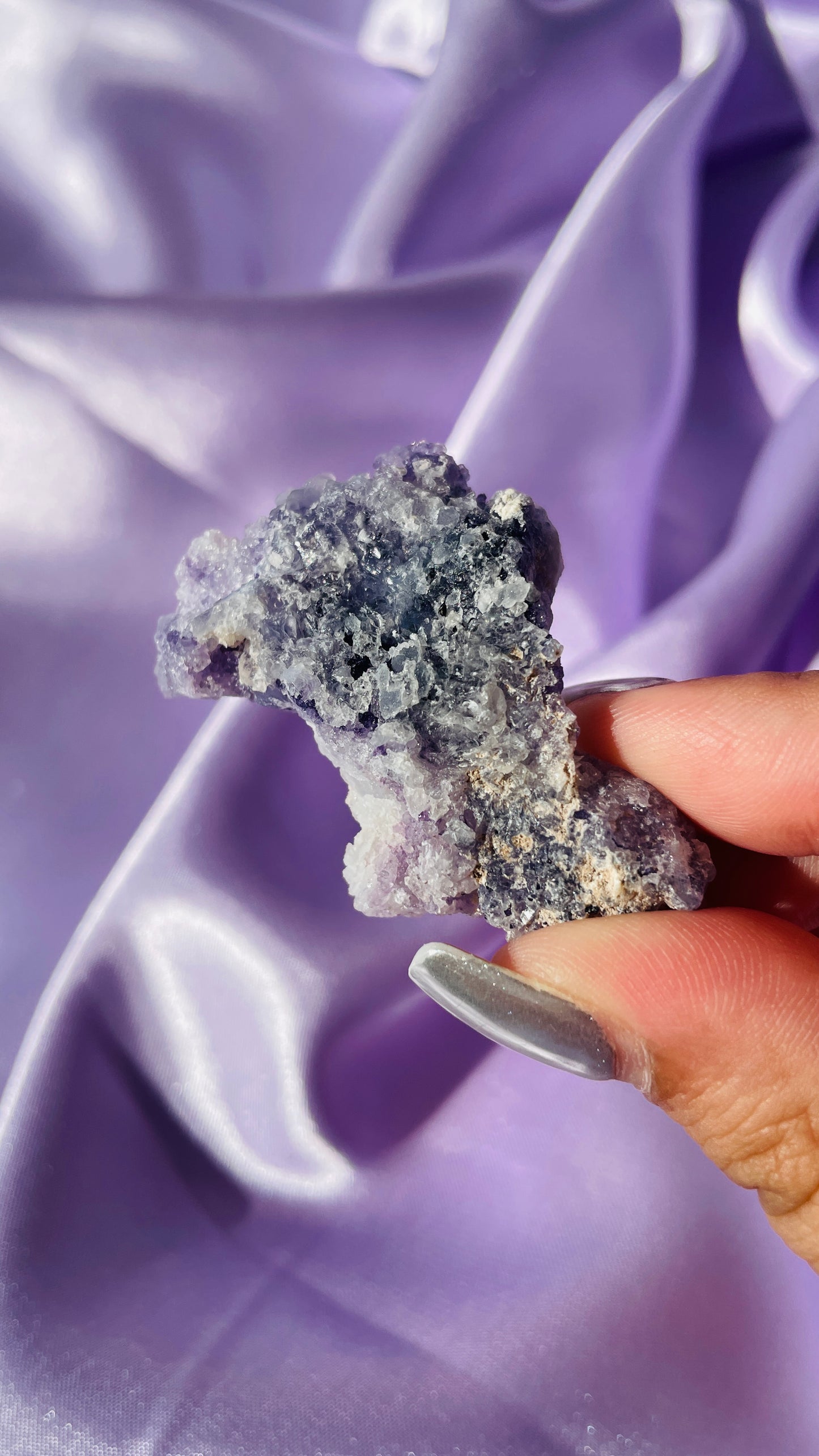 Spirit Flower Geodes (Fluorite & Chalcedony)