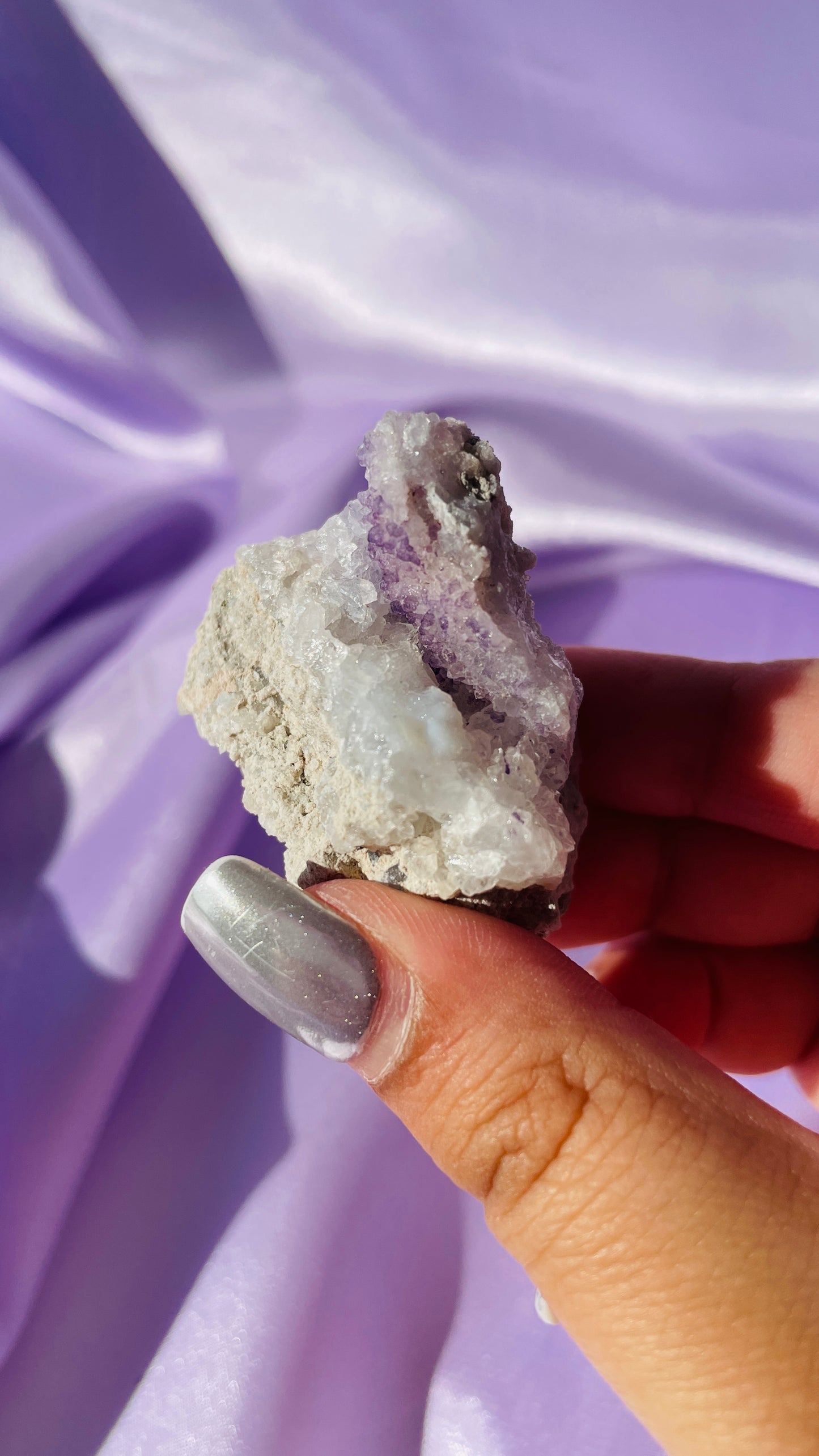 Spirit Flower Geodes (Fluorite & Chalcedony)