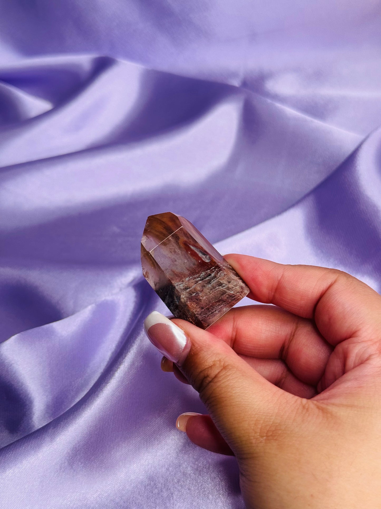 Mini Amphibole Quartz Tower