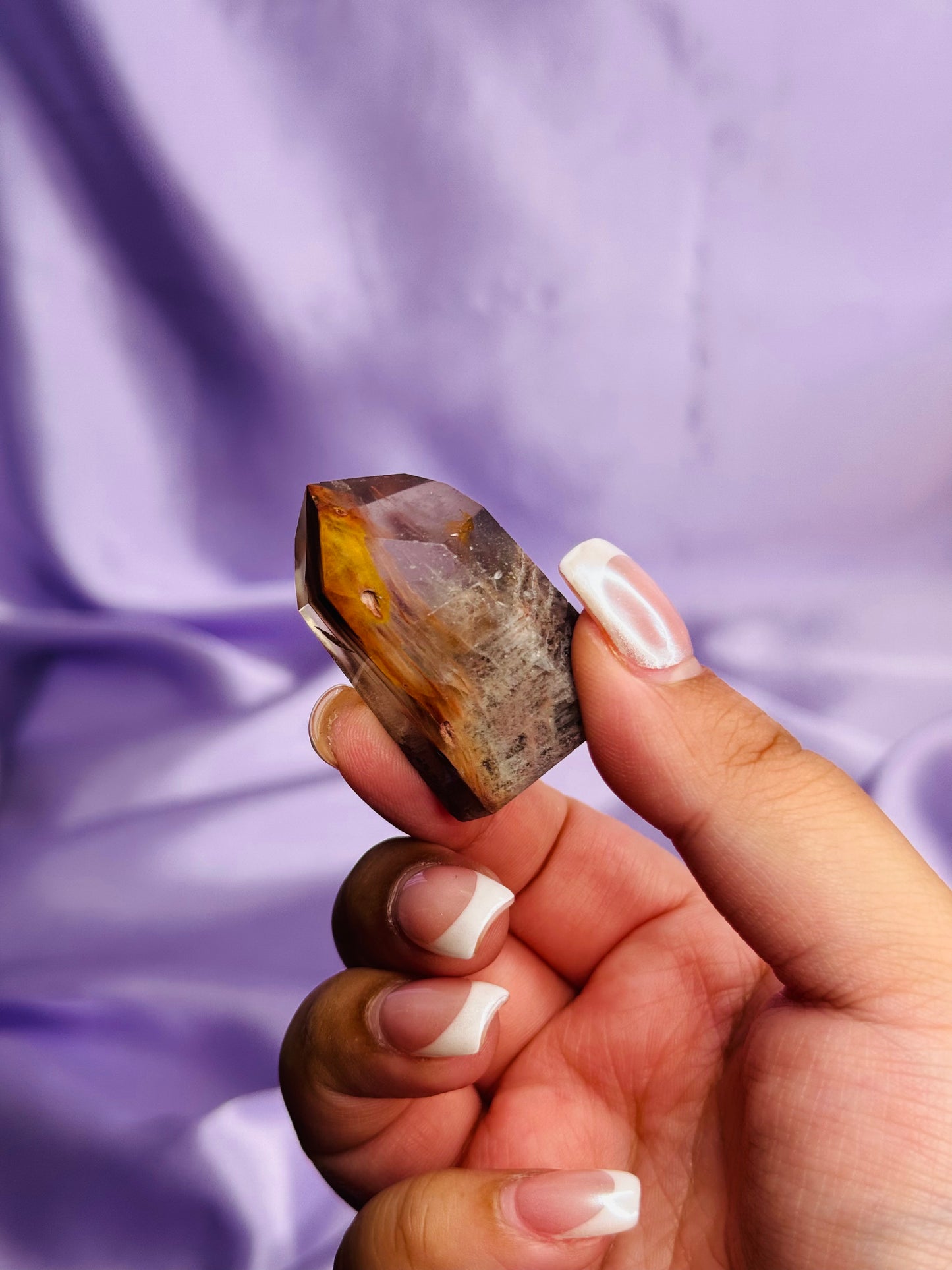 Mini Amphibole Quartz Tower
