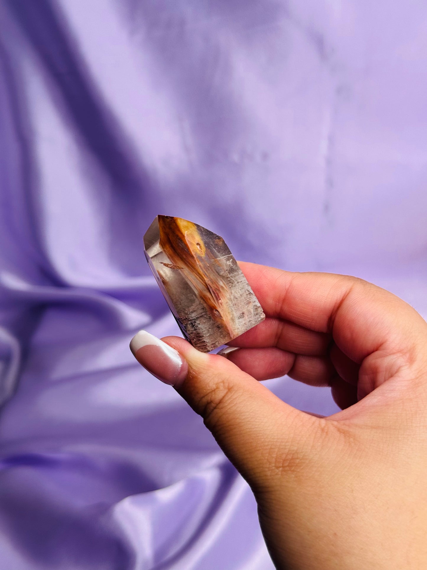Mini Amphibole Quartz Tower