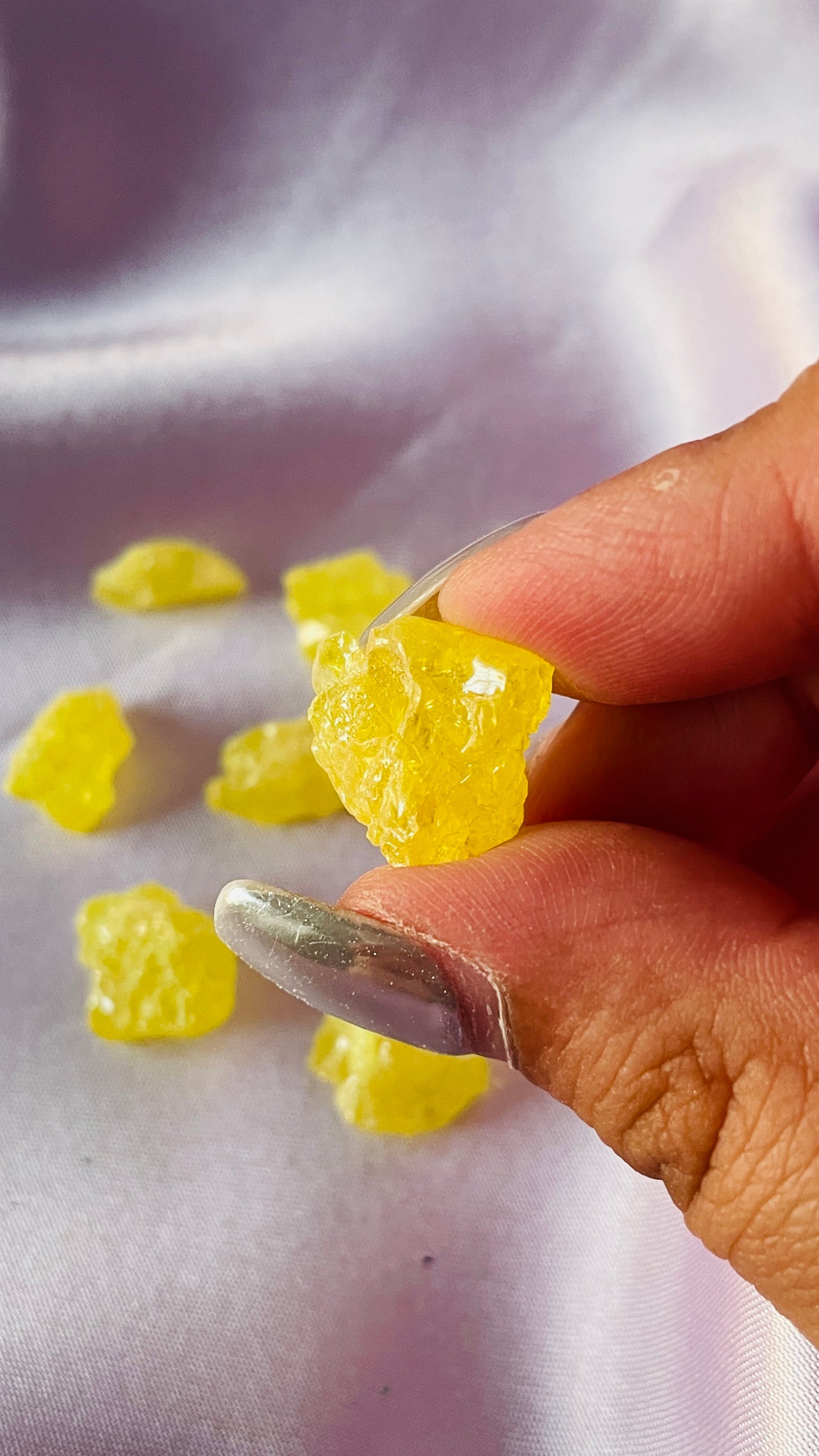 Mini Sulfur Crystals