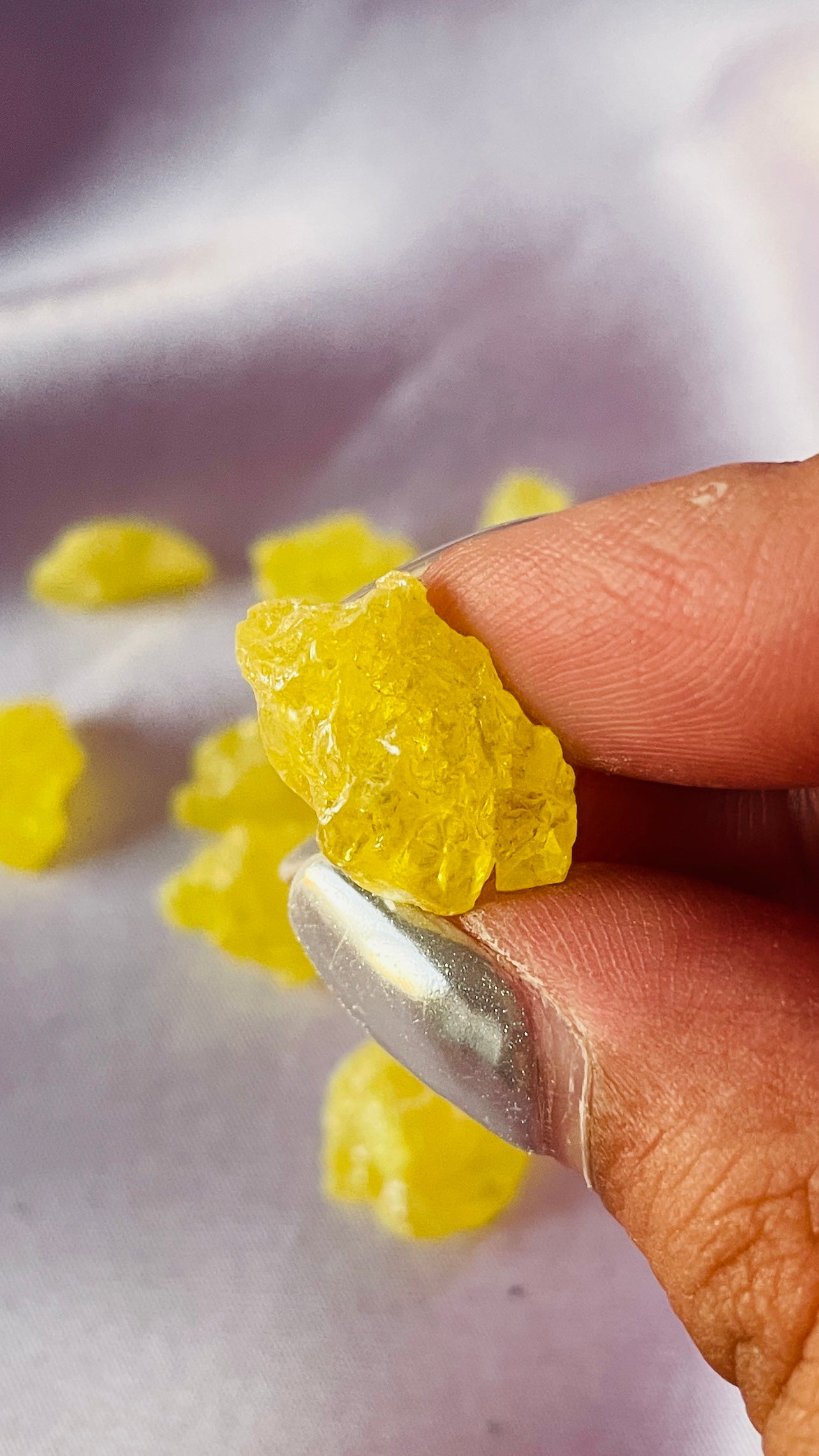 Mini Sulfur Crystals