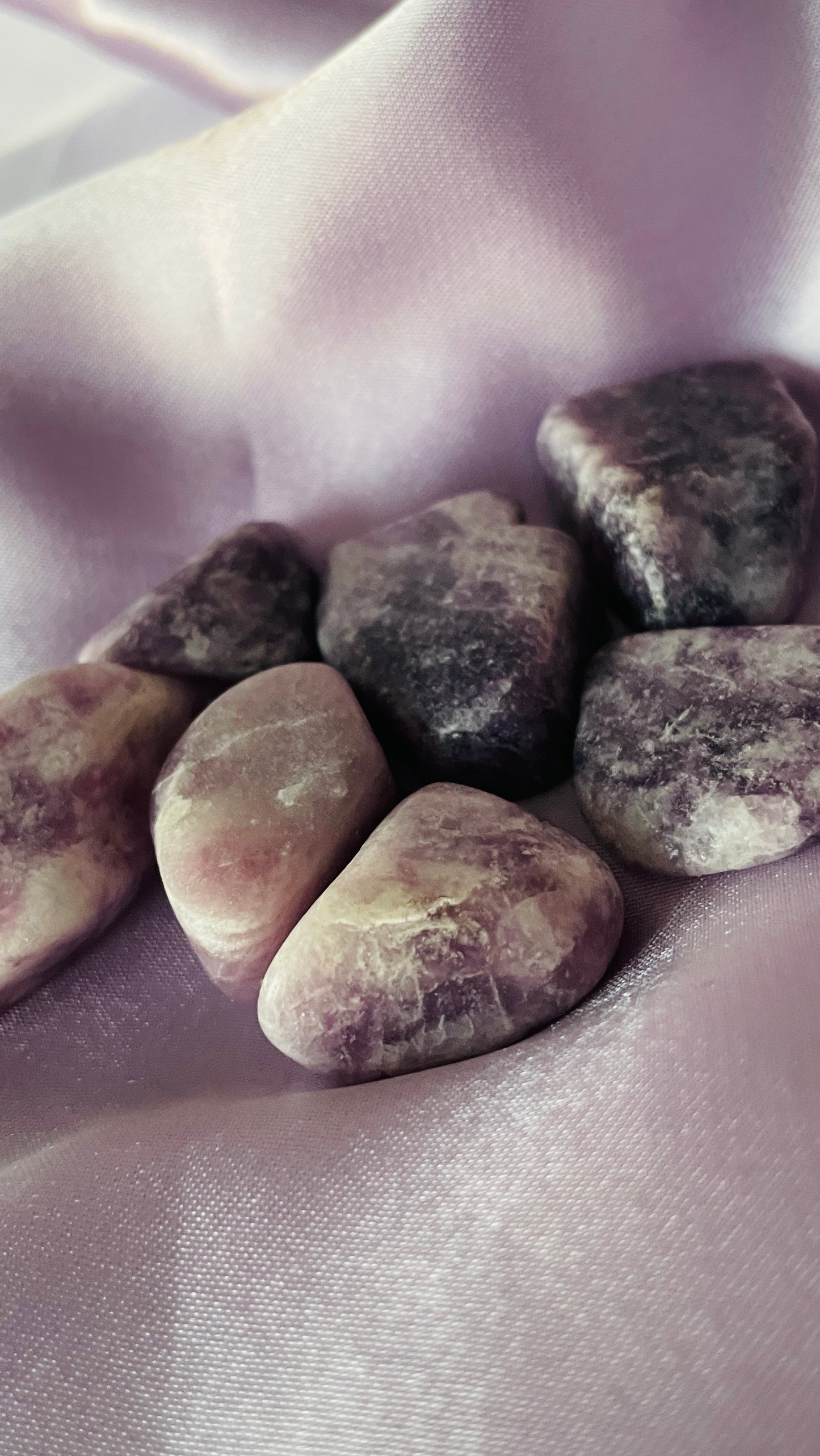 Lepidolite Tumblestones