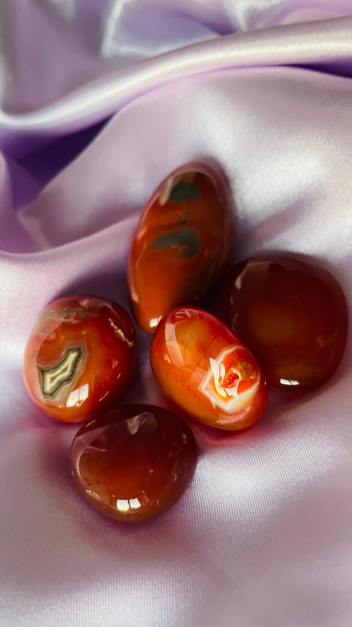 Carnelian Tumblestones